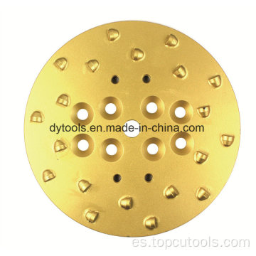 PCD Cup Cup Wheel Diamond Tools Disc para eliminación de pisos epoxi